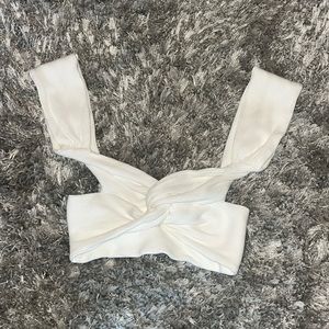 Ribbed Backless Crop Top